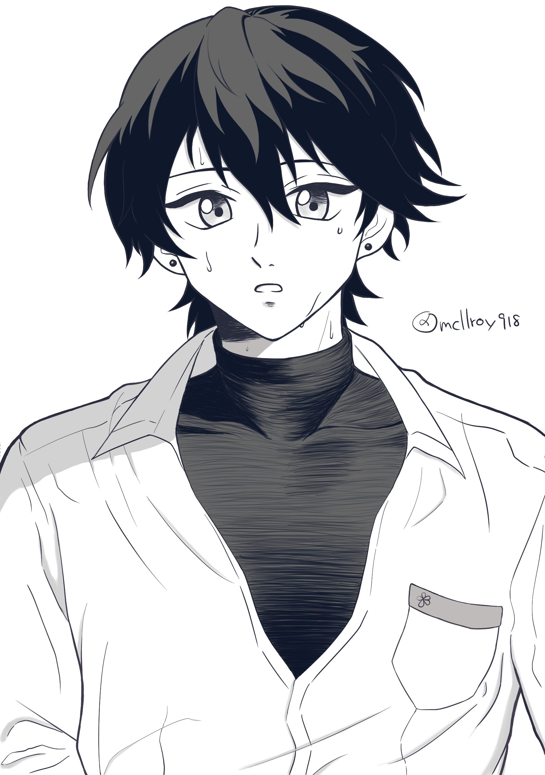 堀川くんイラスト