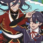 「おっと、降られちまったな……」「なるべく早く本丸に帰らないといけないね」「そんじゃいっちょ、本丸までどっちが早く着けるか競争と行こうじゃねえか!」「負けないよ、兼さん!」
って感じをイメージして描きました!笑
いつも仲良しなふたりを応援したい!!! 兼堀イラスト